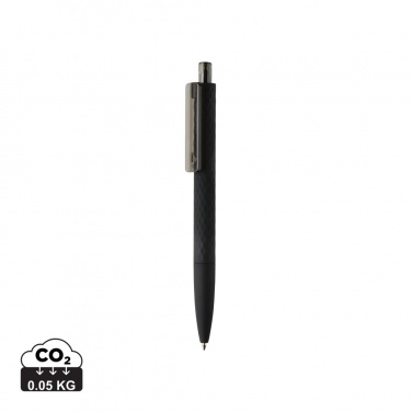 Logo trade promotional items picture of: X3 black smooth touch pen