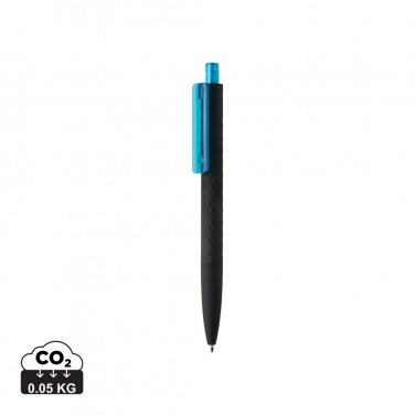 Logo trade promotional items image of: X3 black smooth touch pen
