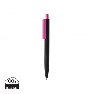 Logo trade promotional merchandise photo of: X3 black smooth touch pen