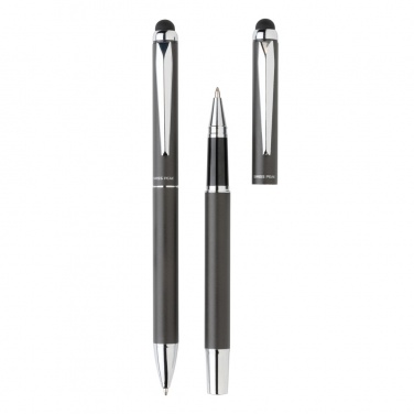 Logotrade promotional gifts photo of: Swiss Peak deluxe pen set in PU pouch