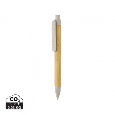 Logotrade business gift image of: Write responsible recycled paper barrel pen
