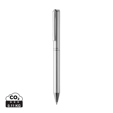 Logo trade promotional giveaway photo of: Swiss Peak Cedar RCS certified recycled aluminium pen
