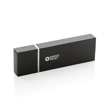 Logotrade promotional giveaway image of: Swiss Peak Cedar RCS certified recycled aluminum pen set