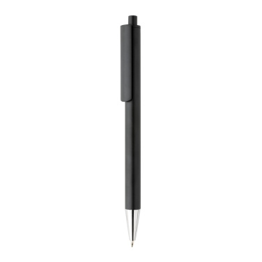 Logo trade promotional gift photo of: Amisk RCS certified recycled aluminum pen