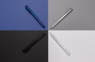 Logo trade promotional merchandise picture of: TwistLock GRS certified recycled ABS pen
