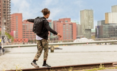 Logo trade promotional giveaway photo of: Urban Lite anti-theft backpack