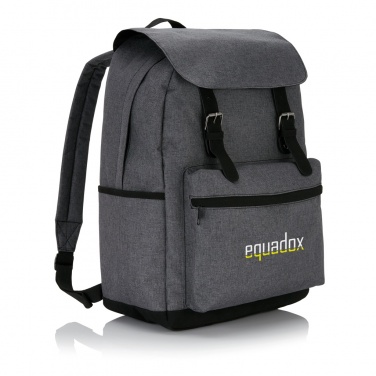 Logotrade promotional merchandise image of: Laptop backpack with magnetic buckle straps