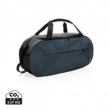 Logotrade promotional products photo of: Impact AWARE™ RPET modern sports duffel