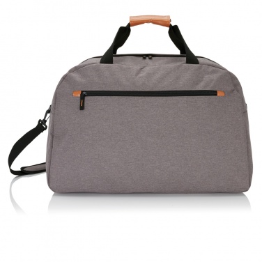 Logo trade business gift photo of: Fashion duo tone travel bag