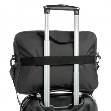 Logo trade promotional merchandise image of: Impact AWARE™ RPET 15.6" laptop bag