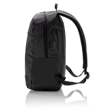 Logo trade promotional gift photo of: Power USB laptop backpack