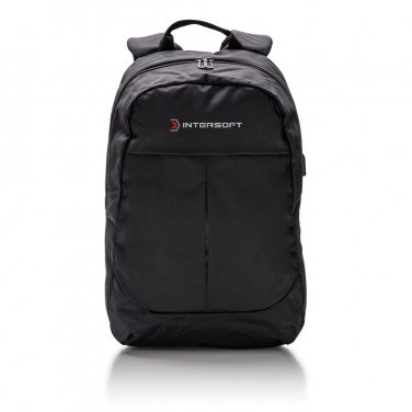 Logotrade promotional product picture of: Power USB laptop backpack