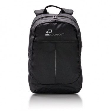 Logo trade promotional products image of: Power USB laptop backpack