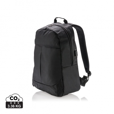 Logotrade promotional gift image of: Power USB laptop backpack