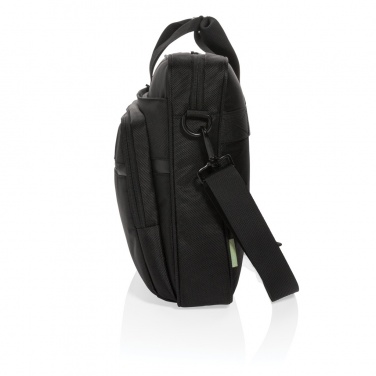 Logo trade promotional products picture of: Swiss Peak RPET Voyager RFID 15.6" laptop bag