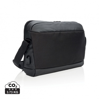 Logotrade corporate gifts photo of: Madrid RFID USB 15.6" laptop bag PVC free