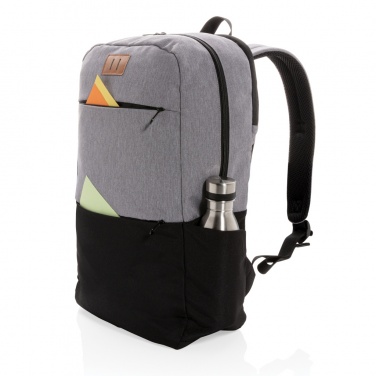 Logotrade corporate gift image of: Modern 15.6" USB & RFID laptop backpack PVC free