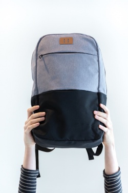 Logo trade promotional giveaways image of: Modern 15.6" USB & RFID laptop backpack PVC free