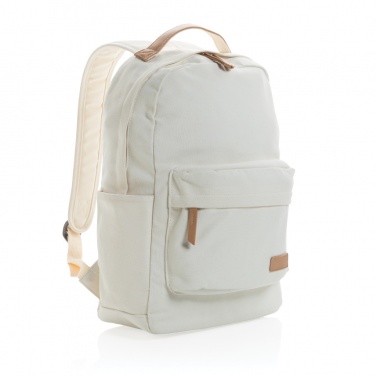 Logo trade promotional gift photo of: Impact AWARE™ 16 oz. recycled canvas backpack