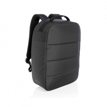 Logotrade promotional product image of: Impact AWARE™ RPET anti-theft 15.6" laptop backpack