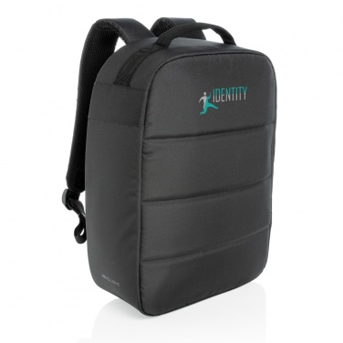 Logotrade advertising products photo of: Impact AWARE™ RPET anti-theft 15.6" laptop backpack