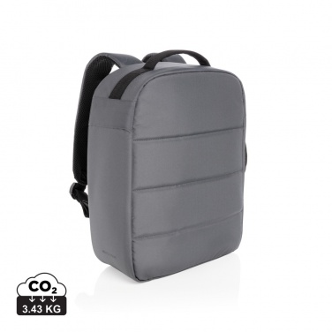 Logotrade promotional giveaway picture of: Impact AWARE™ RPET anti-theft 15.6" laptop backpack