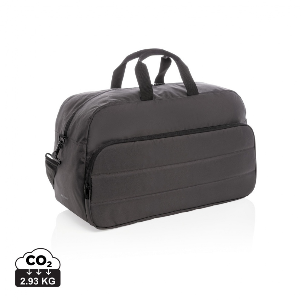 Logo trade promotional giveaways image of: Impact AWARE™ RPET weekend duffel
