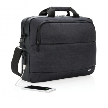 Logo trade promotional gift photo of: Modern 15” laptop bag