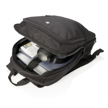 Logo trade promotional giveaway photo of: 17” business laptop backpack
