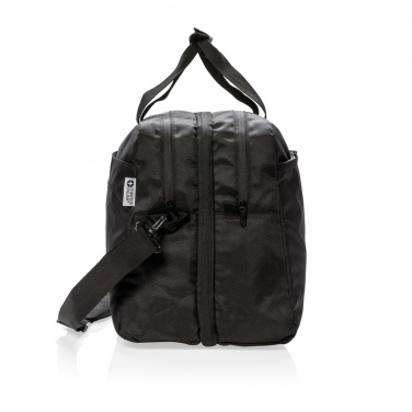 Logo trade corporate gifts image of: Swiss Peak RFID duffle with suitcase opening