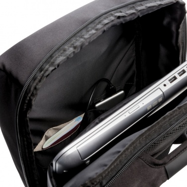 Logo trade business gift photo of: Swiss Peak 15" anti-theft RFID & USB backpack PVC free