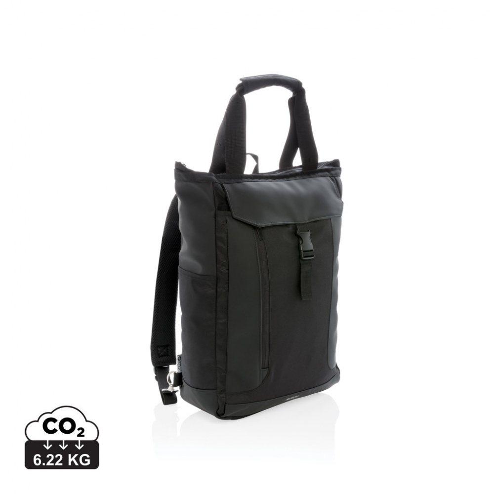 Logotrade advertising product image of: Swiss Peak RFID 15" laptop totepack PVC free