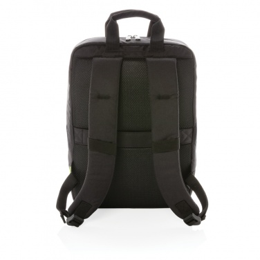 Logo trade business gift photo of: Soho business RPET 15.6" laptop backpack PVC free