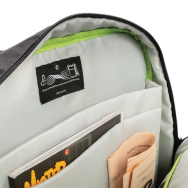 Logo trade promotional products image of: Soho business RPET 15.6" laptop backpack PVC free
