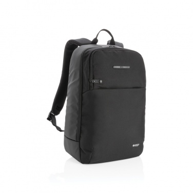 Logotrade promotional gift image of: Swiss Peak laptop backpack with UV-C steriliser pocket