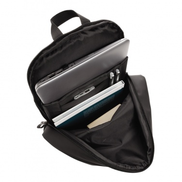 Logo trade advertising products image of: Smooth PU 15.6"laptop backpack