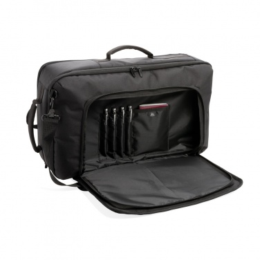 Logotrade promotional merchandise image of: Swiss peak convertible travel backpack PVC free