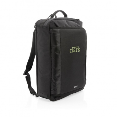 Logotrade promotional products photo of: Swiss peak convertible travel backpack PVC free