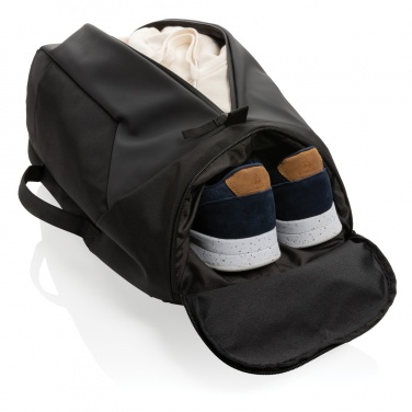 Logo trade promotional giveaways image of: Swiss Peak AWARE™ RPET 15.6 inch work/gym backpack