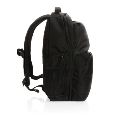 Logotrade advertising product picture of: Swiss Peak AWARE™ RPET 15.6 inch commuter backpack