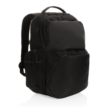 Logo trade business gift photo of: Swiss Peak AWARE™ RPET 15.6 inch commuter backpack