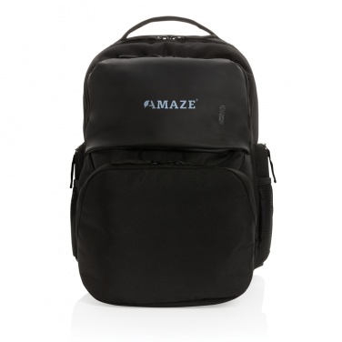 Logotrade corporate gift picture of: Swiss Peak AWARE™ RPET 15.6 inch commuter backpack