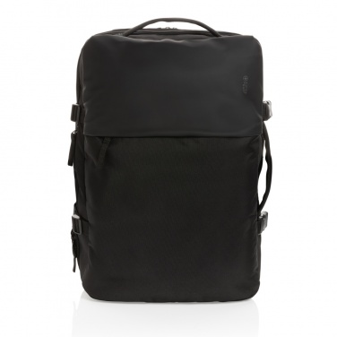 Logotrade corporate gift picture of: Swiss Peak AWARE™ RPET 15.6' expandable weekend backpack