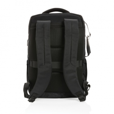 Logotrade promotional item picture of: Swiss Peak AWARE™ RPET Voyager 15.6" laptop backpack