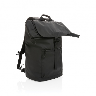 Logotrade advertising product image of: Impact AWARE™ RPET water resistant 15.6" laptop backpack