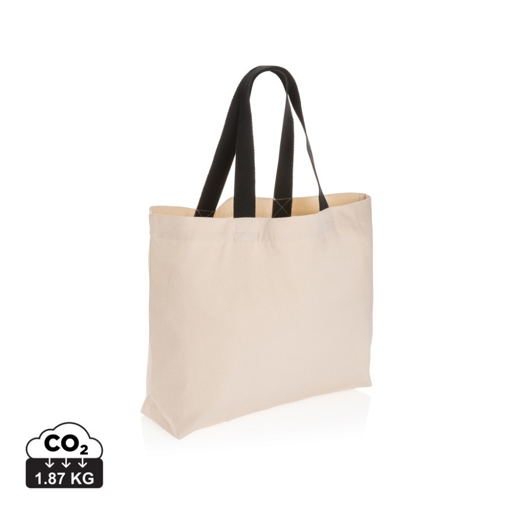 Logotrade promotional product picture of: Impact Aware™ 240 gsm rcanvas large tote undyed