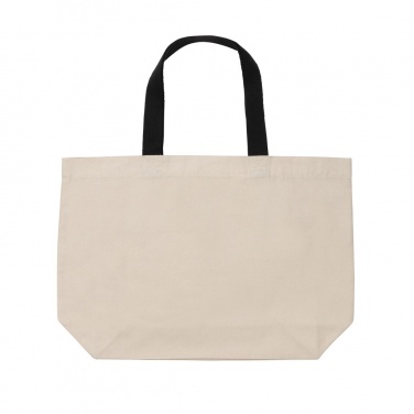 Logo trade promotional gifts image of: Impact Aware™ 240 gsm rcanvas large tote undyed