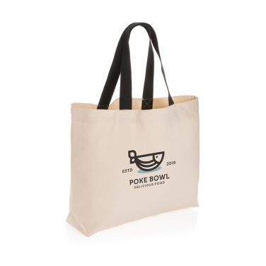 Logotrade business gift image of: Impact Aware™ 240 gsm rcanvas large tote undyed