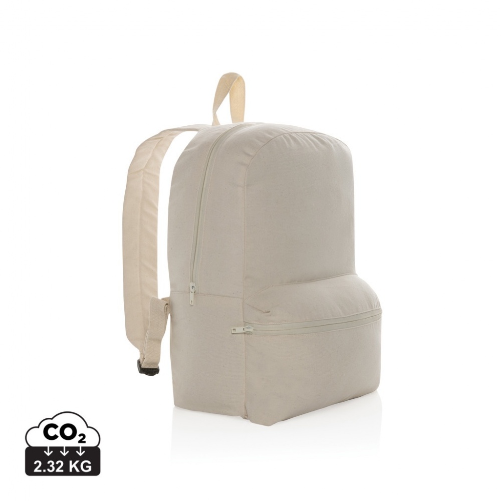 Logotrade promotional gift picture of: Impact Aware™ 285 gsm rcanvas backpack undyed