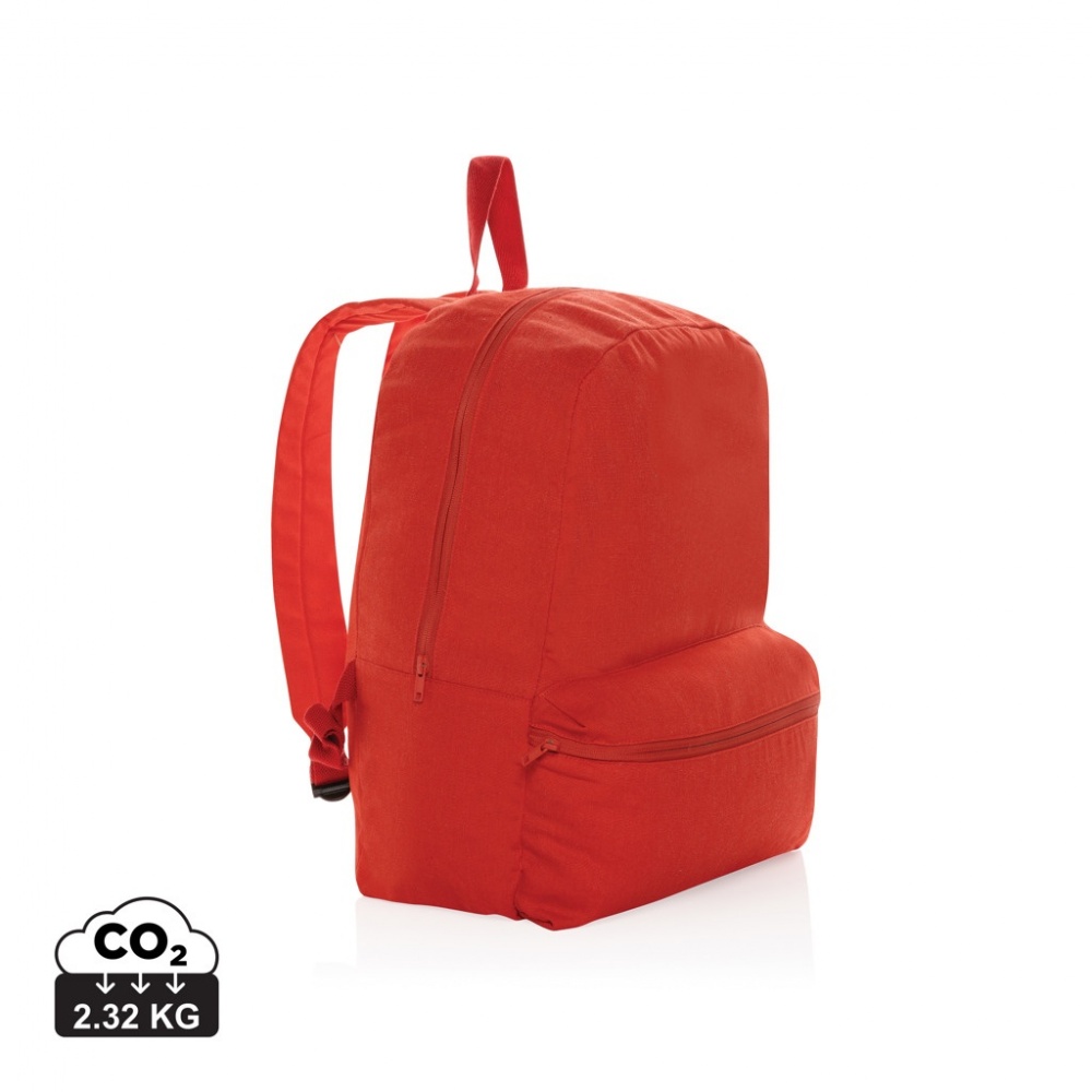 Logo trade promotional gifts image of: Impact Aware™ 285 gsm rcanvas backpack
